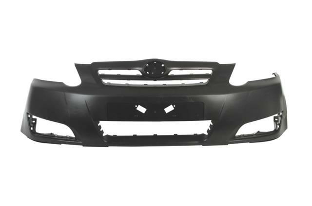 TOYOTA COROLLA 2004 - 2007 FRONT BUMPER NOT PRIMED BRAND NEW BLACK PLASTIC