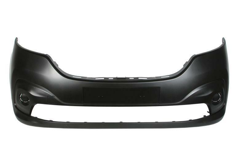 RENAULT TRAFIC 2014 - 2018 FRONT BUMPER BLACK NO FOG NEW INSURANCE APPROVED
