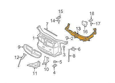 BMW 3 SERIES E90 E91 2005 - 2012 HEADLIGHT MOUNTING BRACKET SUPPORT RIGHT DRIVER