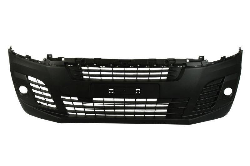 Citroen Dispatch 2016 ON FRONT BUMPER BLACK TEXTURED WITH FOG HOLES 1615658280