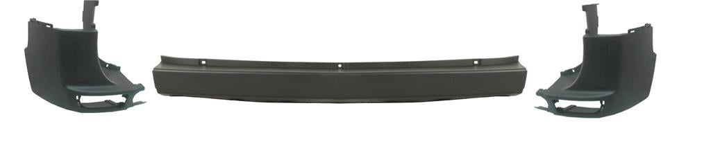MERCEDES SPRINTER 2006 - 2017 REAR BUMPER COMPLETE CENTRE LEFT & RIGHT END CAP