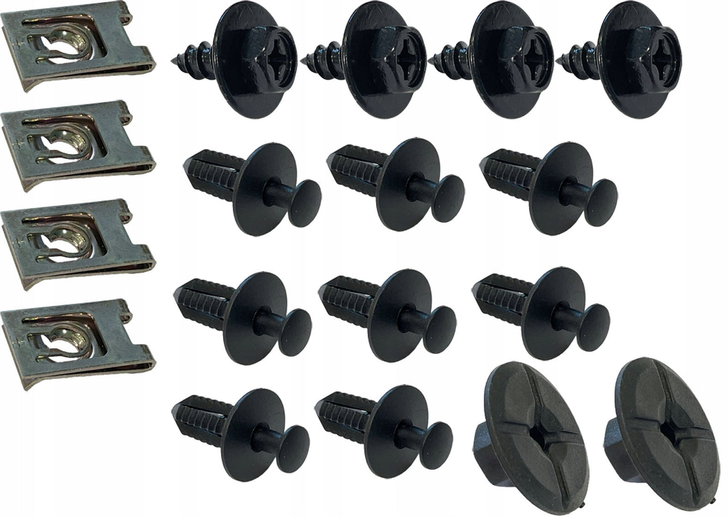 MERCEDES CLA X117 W117 2013 - 2016 FRONT SPLASH GUARD CLIPS 1 SIDE ONLY