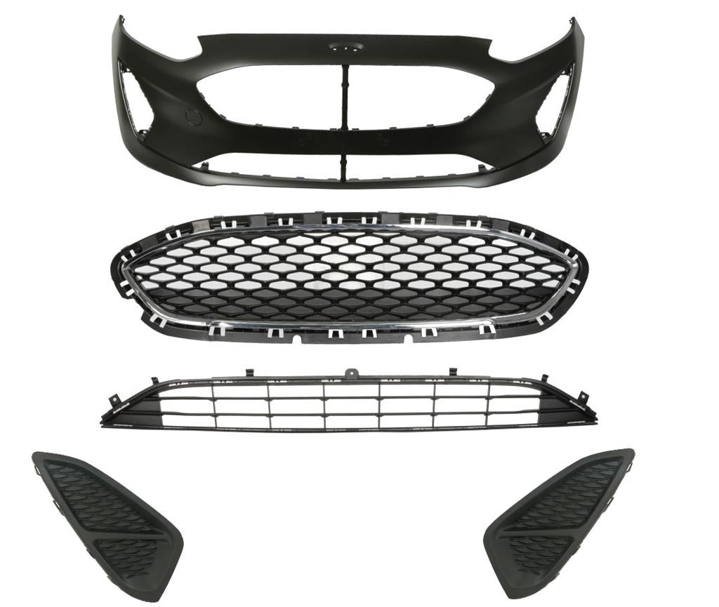 FORD FIESTA 2017 - 2022 FRONT BUMPER COMPLETE KITS NOT ACTIVE OR ST 2162026