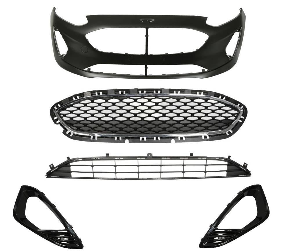 FORD FIESTA 2017 - 2022 FRONT BUMPER COMPLETE KITS NOT ACTIVE OR ST MODELS