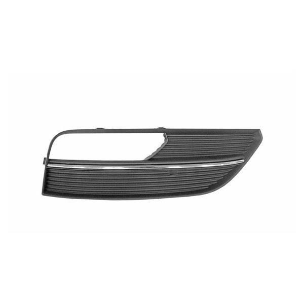 AUDI A3 2012 - 2016 FRONT FOG GRILLE RIGHT DRIVERS SIDE WITH CHORME