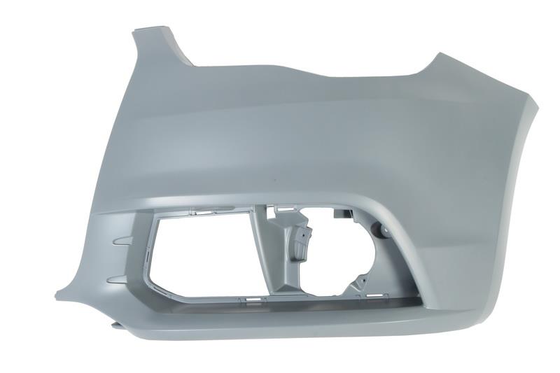 AUDI A1 2010 - 2015 FRONT BUMPER END PRIMED WITHOUT HEADLIGHT WASH LEFT