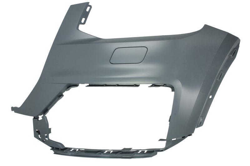 AUDI Q2 2016–2021 FRONT BUMPER CORNER END CAP PRIMED NO PDC HOLES PASSENGER LEFT