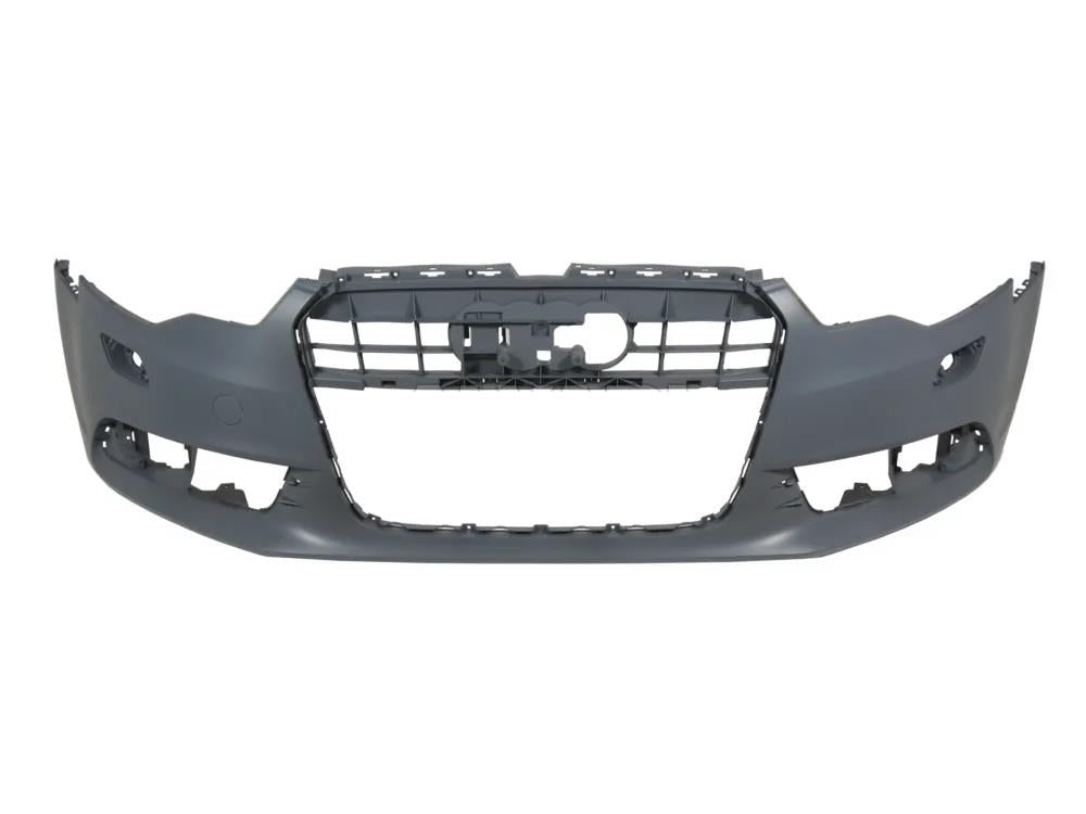 AUDI A6 2011 - 2015 FRONT BUMPER WITH WASHER JET HOLES ONLY NO PARKING SENSORS