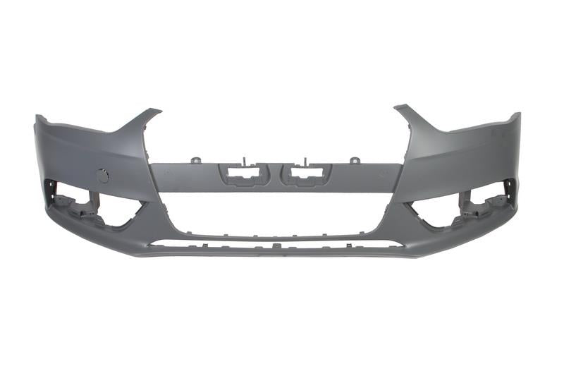 AUDI A4 2012 - 2016 FRONT BUMPER NO SENSOR HOLES OR WASHER JET HOLES 8K0807065A