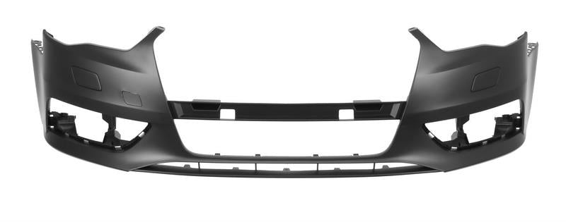 AUDI A3 2012 -2016 FRONT BUMPER NO WASHER JET NO SENSORS PRIMED 8V0807065GRU