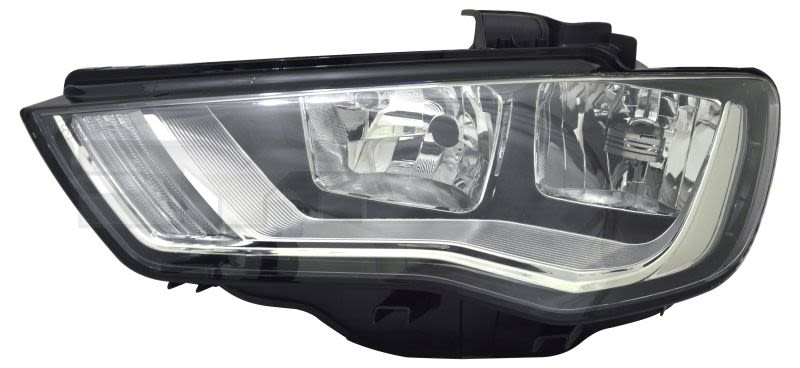 AUDI A3 2012 - 2015 HEADLIGHT HALOGEN PASSENGERS SIDE NEW 8V0941003A