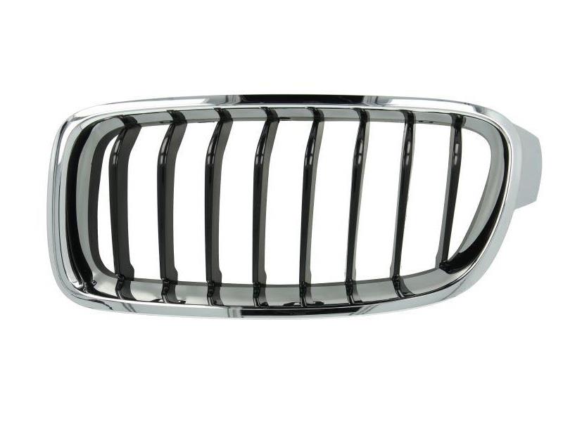 BMW 3 SERIES FRONT SPORT CHROME KIDNEY GRILLE LEFT PASSENGER F30 2011 - 2019