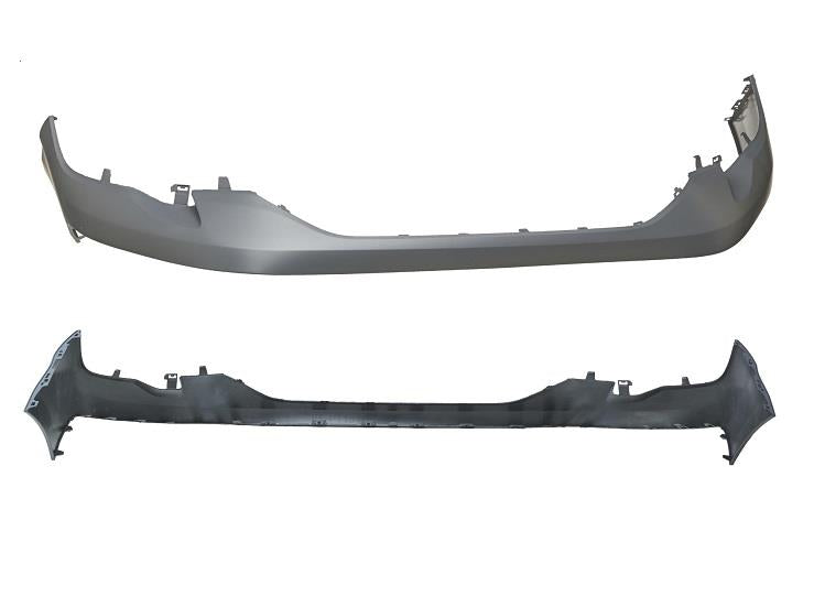 PEUGEOT PARTNER 2018 - 2023 FRONT BUMPER UPPER GRILLE SUPPORT HOLDER PRIMED