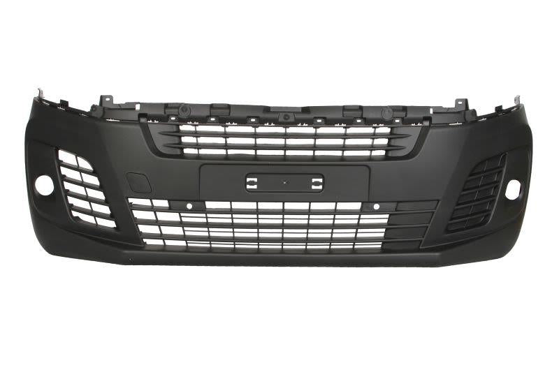 CITROEN DISPATCH 2016 ON FRONT BUMPER BLACK WITH FOG HOLES & PARKING SENSORS