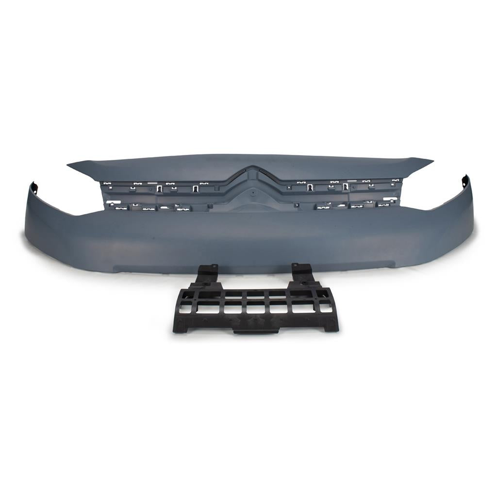 CITROEN DISPATCH 2016 ON FRONT BUMPER UPPER GRILLE PRIMED SUPPORT 1615050480