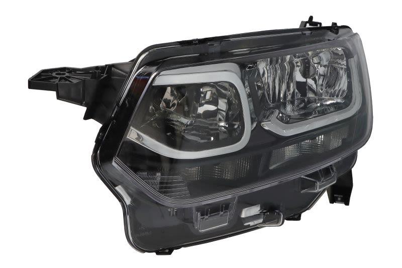 CITROEN BERLINGO 2018 ON FRONT HEADLIGHT HALOGEN WITH DRL PASSENGER SIDE LEFT