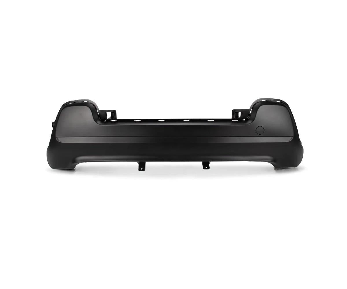CITROEN C3 2017 - 2020 REAR BUMPER LOWER BLACK WITH TEMPLATE FOR PDC