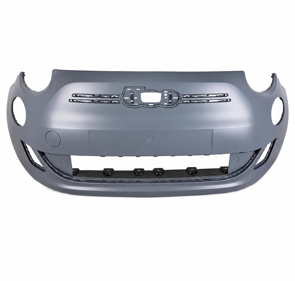 FIAT 500 E ELECTRIC 2020 - 2025 FRONT BUMPER PRIMED NO PARKING SENSOR HOLE