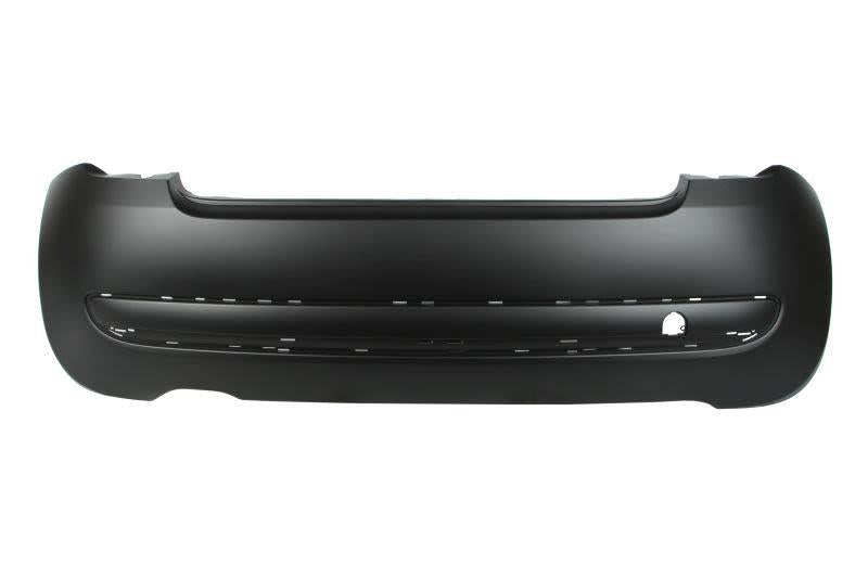 FIAT 500 2008 – 2015 REAR BUMPER PRIMED WITH LOWER MOULDING HOLES NO PDC HOLES