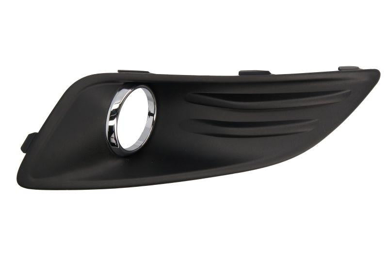 FORD FIESTA MK7 2013 - 2016 FRONT BUMPER LOWER RIGHT FOG GRILLE WITH CHROME