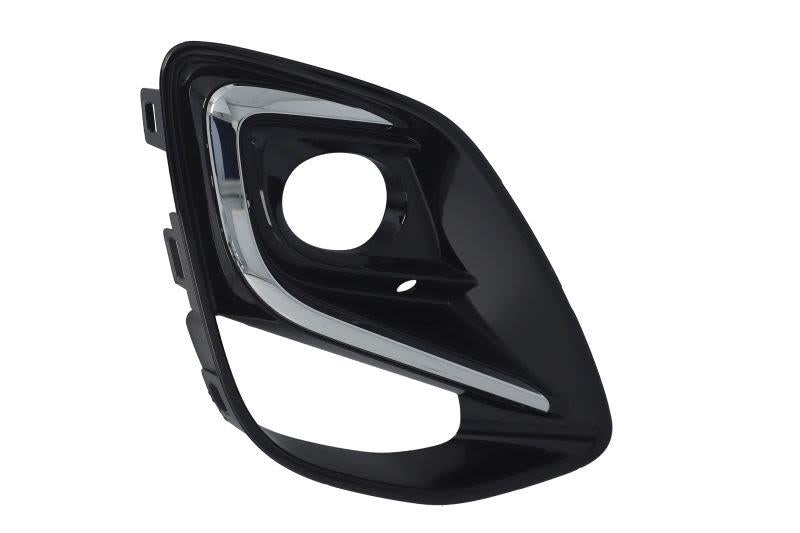 FORD PUMA 2020-2024 FRONT FOG GRILLE GLOSS BLACK WITH CHROME TRIM DRIVER RIGHT