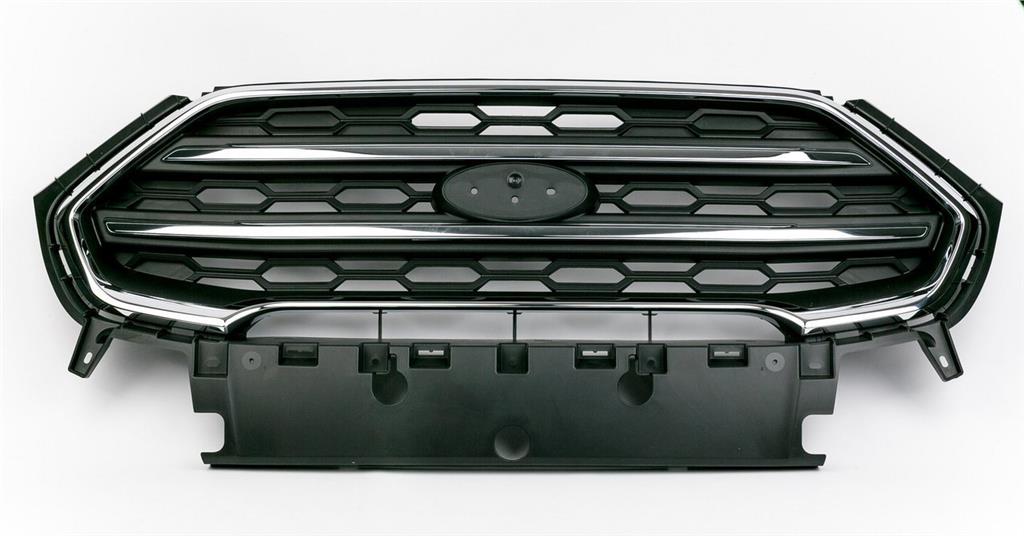 FORD ECOSPORT 2018 - 2023 FRONT UPPER RADIATOR GRILLE WITH CHROME TRIMS 2266652
