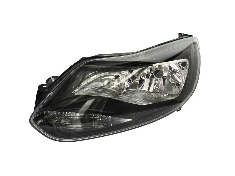 FORD FOCUS 2011 - 2015 HEADLIGHT LAMP BLACK LEFT PASSENGER SIDE NEARSDIE NEW