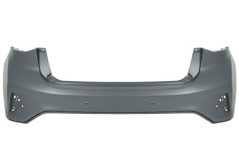 FORD FOCUS 2018 - 2022 REAR BUMPER WITH 4 PARKING SENSORS HOLES NOT FOR ST