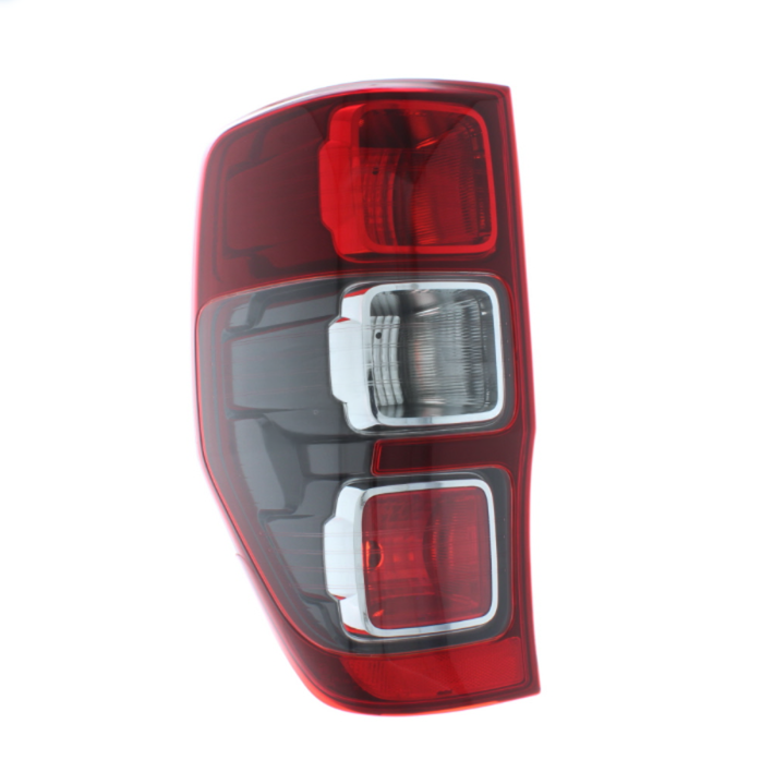 FORD RANGER 2012 - 2023 REAR LIGHT OUTER PASSENGERS SIDE LEFT SMOKED DARK STYLE