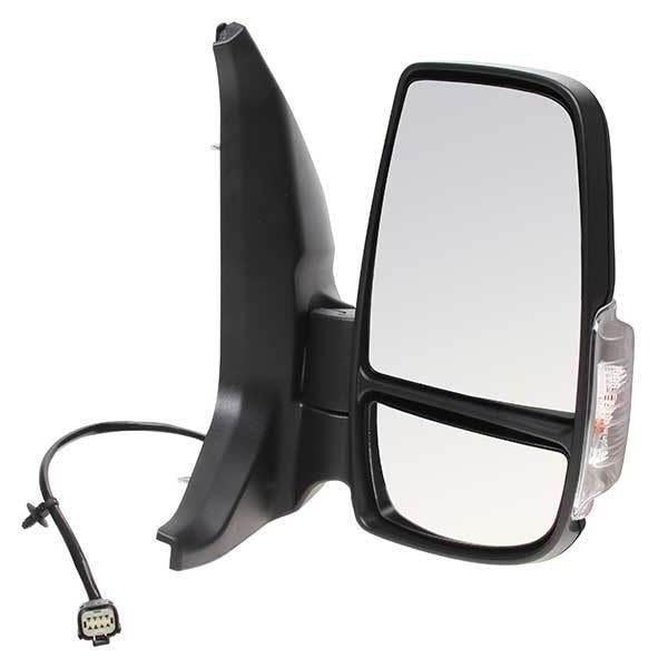 FORD TRANSIT DOOR MIRROR MK8 2014 ON ELECTRIC CLEAR INDICATOR RIGHT DRIVERS SIDE