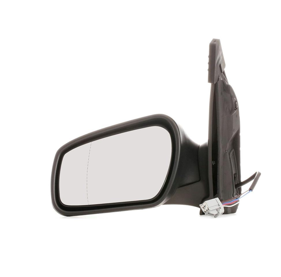 Ford Fiesta MK6 2002-2005 ELECTRIC BLACK DOOR WING MIRROR PASSENGER SIDE LEFT