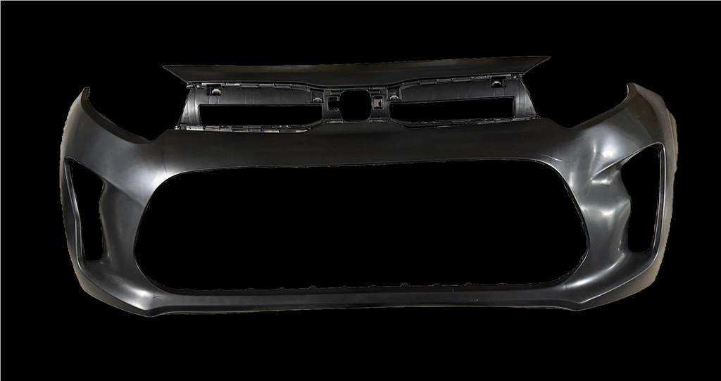 KIA PICANTO 2017 - 2024 FRONT BUMPER NO BADGE RECESS SEE IMAGES
