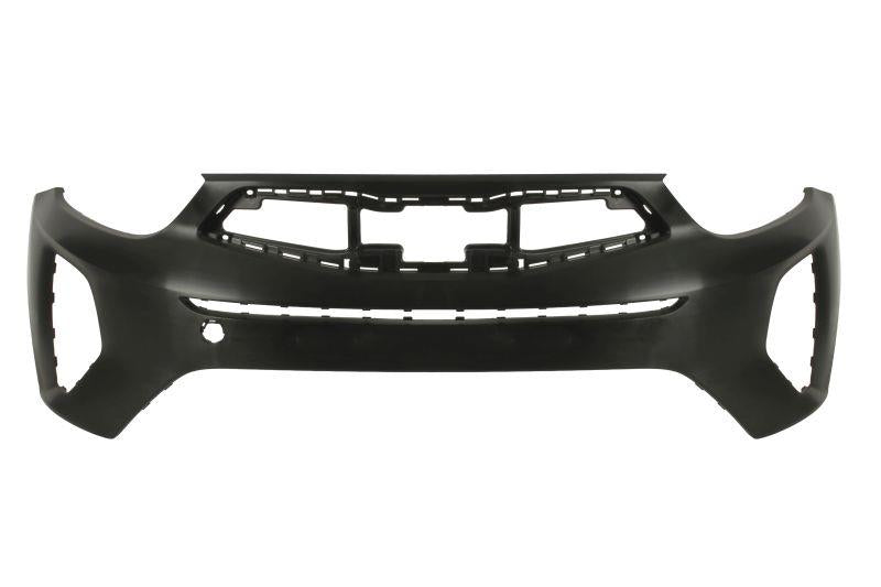 KIA STONIC 2017 - 2024 FRONT BUMPER UPPER MATT BLACK NO PDC HOLES NOT GT-LINE