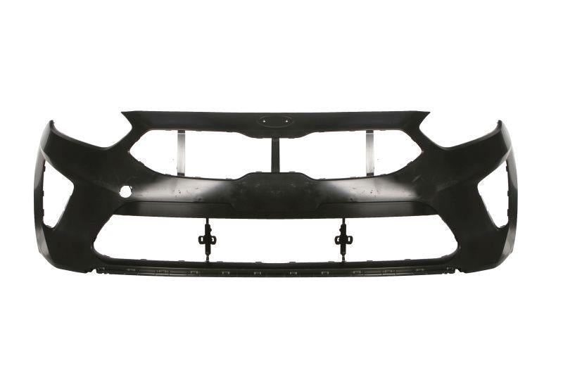KIA CEED 2018 - 2021 FRONT BUMPER SMOOTH BLACK NO PDC NO WASHER HOLES 86511J7000
