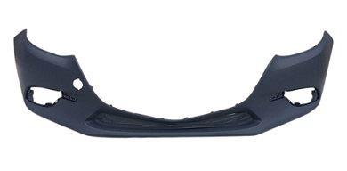 MAZDA 3 HATCHBACK AND SALOON 2016 - 2019 FRONT BUMPER PRIMED NO PARKING SENSORS