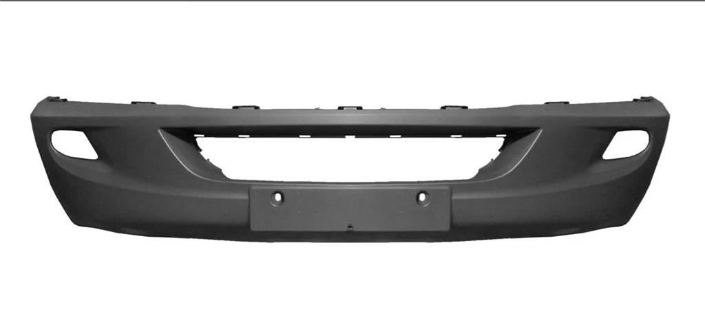 MERCEDES BENZ SPRINTER MK3 2006 - 2013 FRONT BUMPER BLACK WITH FOGLIGHT HOLES