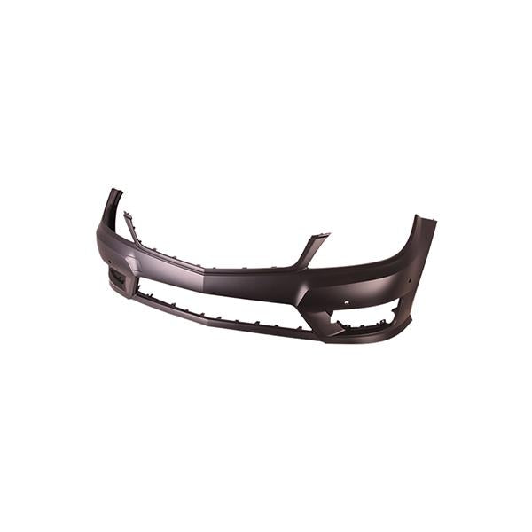 MERCEDES C-CLASS W204 2011-2014 FRONT BUMPER PRIMED WITH PARKING SENSOR HOLES
