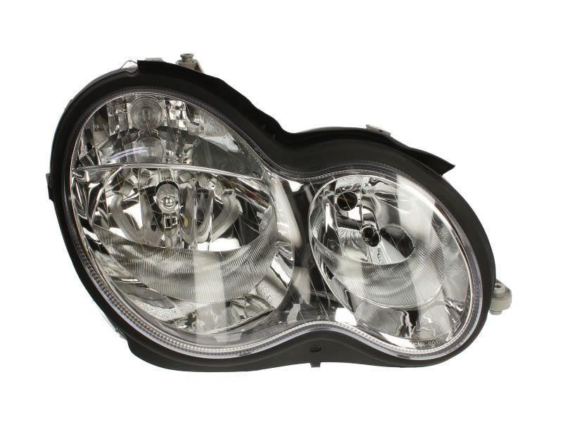 MERCEDES C-CLASS W203 2003-2007 CLEAR HEADLIGHT HALOGEN DRIVERS SIDE RHS RIGHT