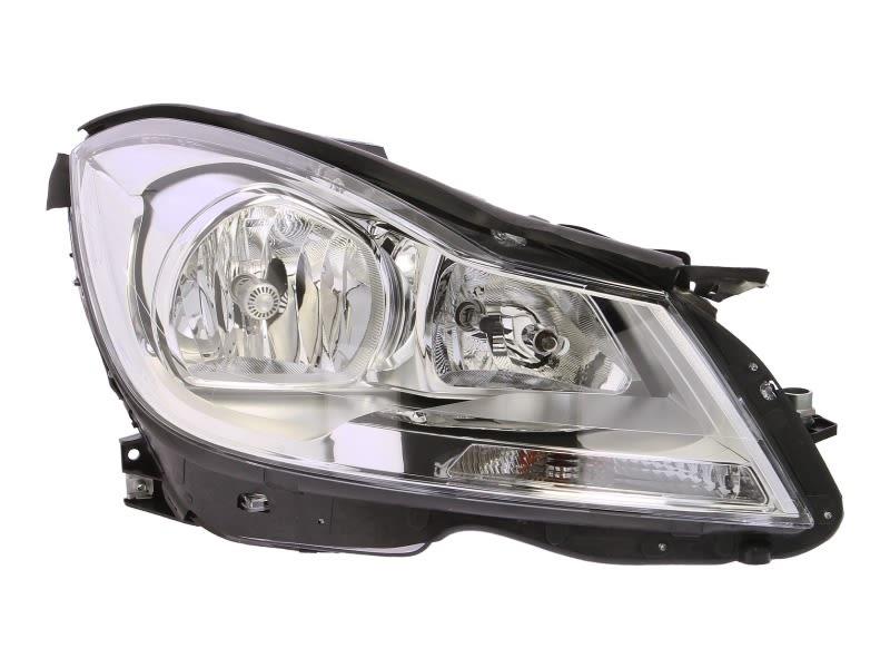 MERCEDES W204 2011 -2014 HEADLIGHT HALOGEN DRIVERS SIDE RIGHT NEW NOT LED