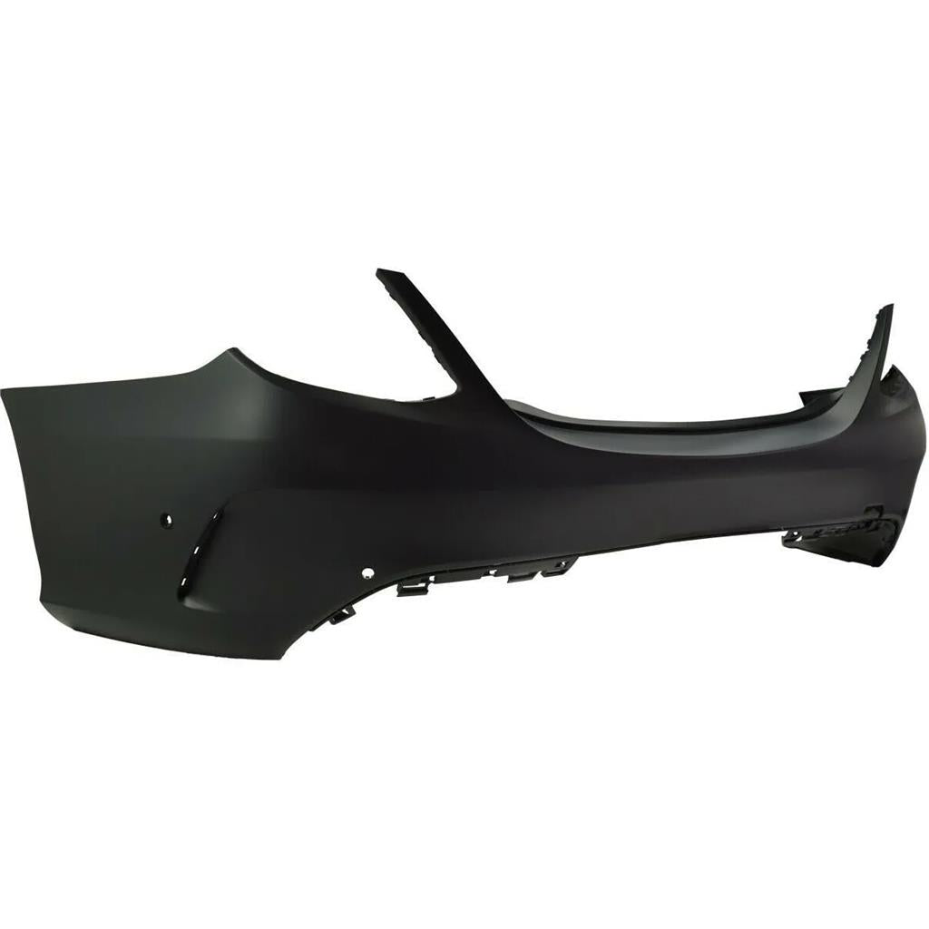 MERCEDES C CLASS W205 2014 - 2018 AMG LINE REAR BUMPER WITH PARKING SENSOR HOLES