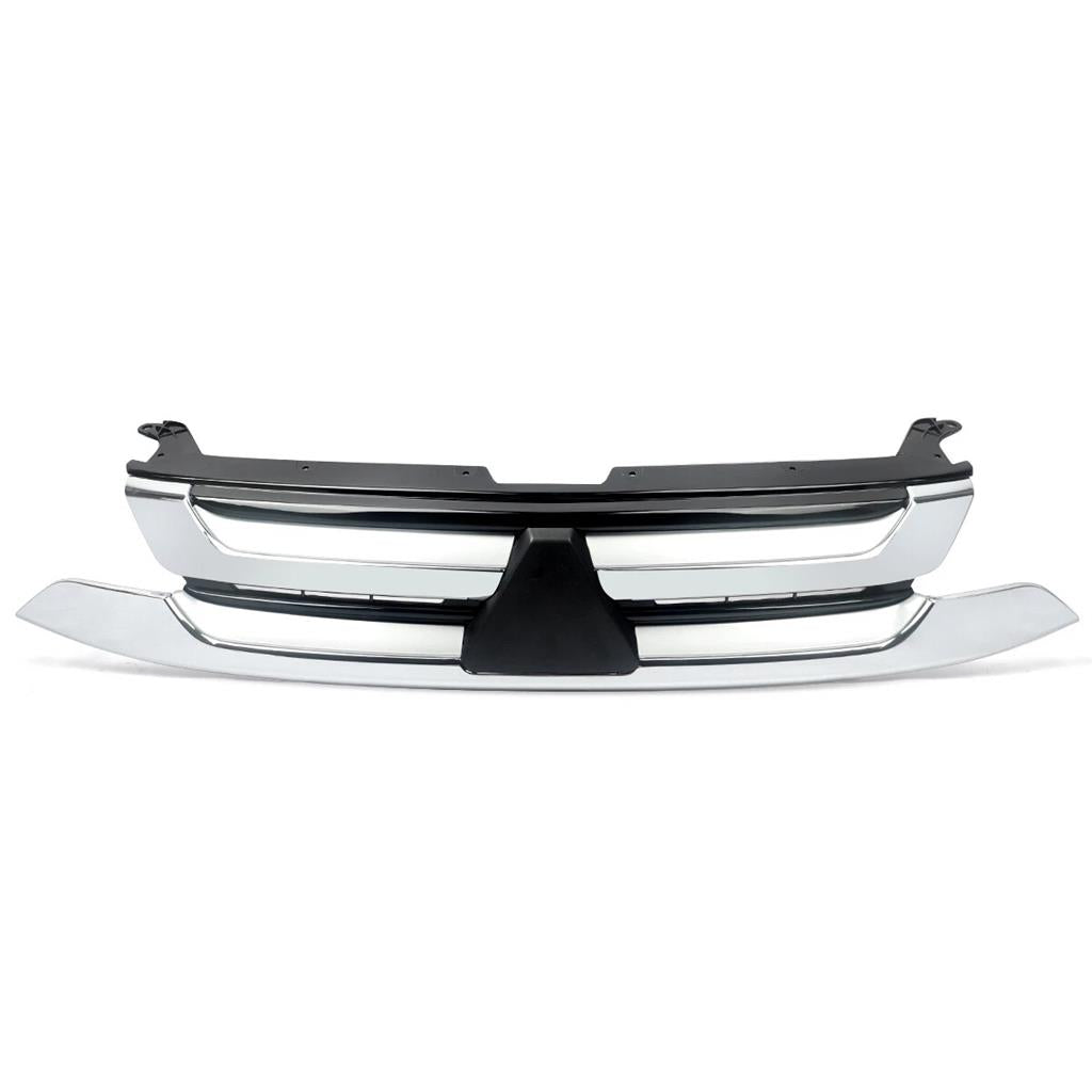 MITSUBISHI OUTLANDER 2015 - 2018 TOP RADIATOR GRILLE WITH CHROME TRIMS NO BADGE