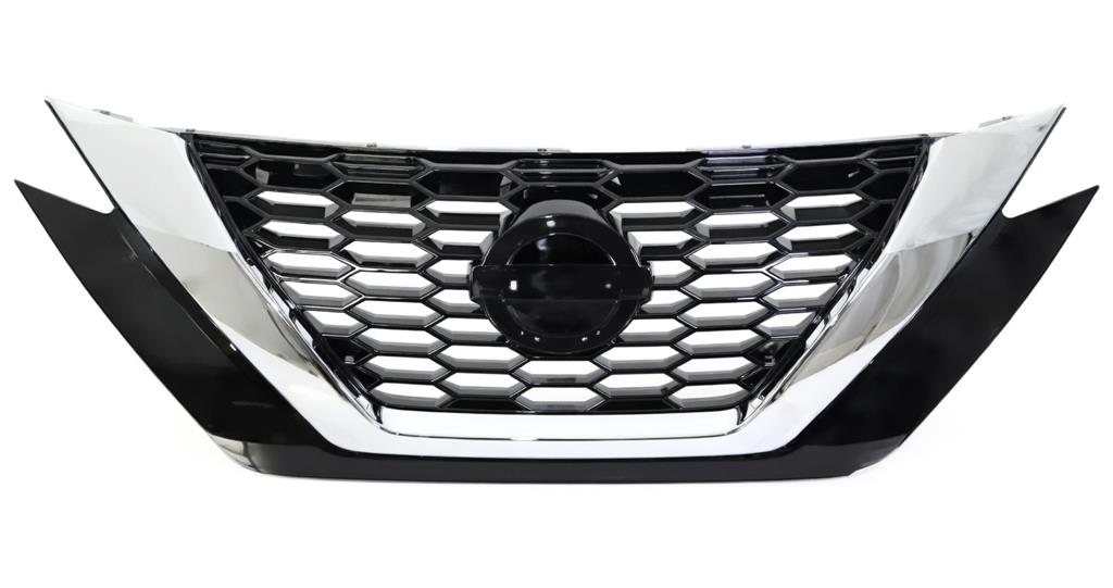 NISSAN JUKE 2019 ON FRONT RADIATOR GRILLE WITH CHROME AND CAMERA HOLE 623106PA0A