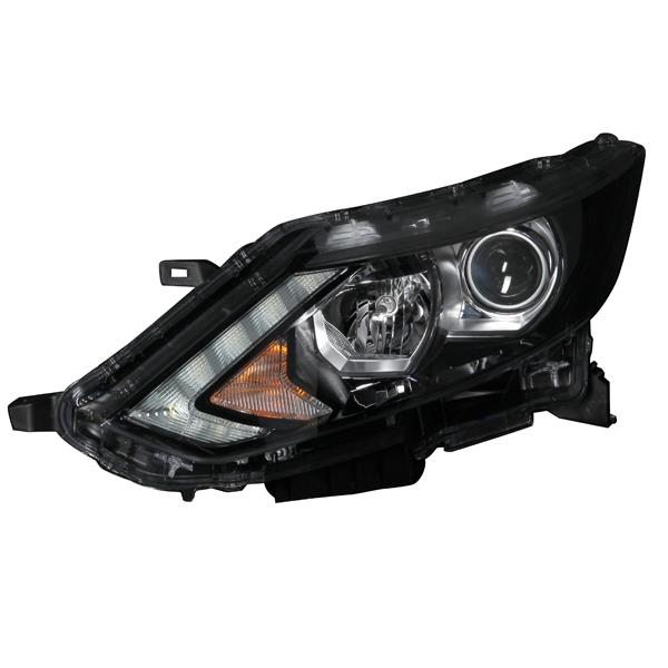 NISSAN QASHQAI 2014–2017 HEADLIGHT HALOGEN WITH LED DRL PASSENGER SIDE LEFT