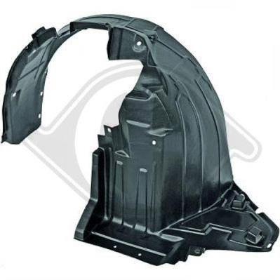 FITS NISSAN MICRA 2010 - 2013 SPLASHGUARD DRIVERS SIDE RIGHT WHEEL ARCH INNER