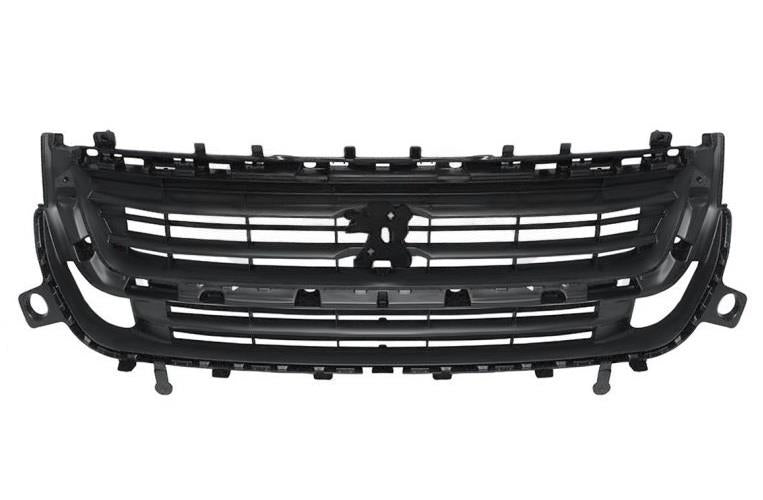 PEUGEOT PARTNER 2015 - 2018 GRILLE MAIN TOP GRILLE BLACK NO CHROME 1613573580