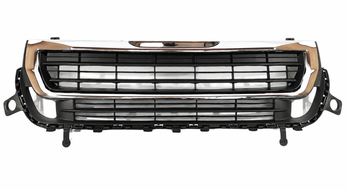 PEUGEOT PARTNER 2015 - 2018 GRILLE MAIN TOP GRILLE BLACK WITH CHROME 1613573580