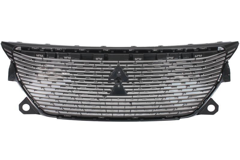 PEUGEOT 2008 2020 - 2023 FRONT BUMPER RADIATOR GRILLE WITH CHROME TRIMS NO BADGE