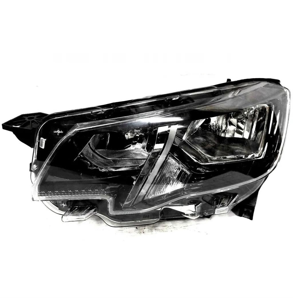 PEUGEOT PARTNER RIFTER 2018 – 2024 FRONT HALOGEN HEADLIGHT PASSENGER SIDE LEFT