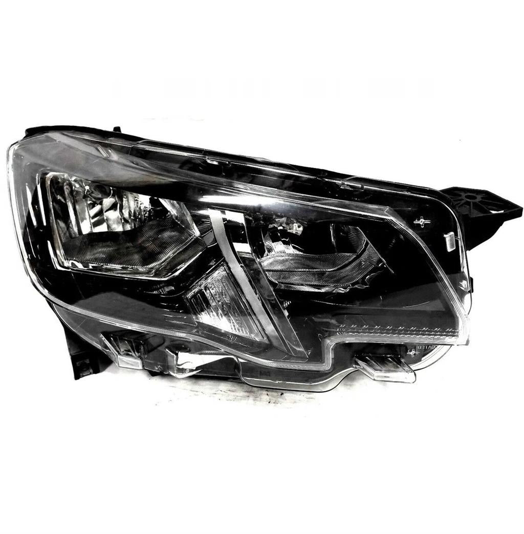 PEUGEOT PARTNER RIFTER 2018 – 2024 FRONT HALOGEN HEADLIGHT DRIVER SIDE RIGHT