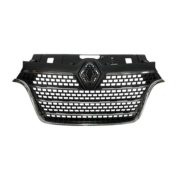 RENAULT MASTER 2019 - 2024 GRILLE FRONT MAIN CENTER UPPER RADIATOR WITH CHROME